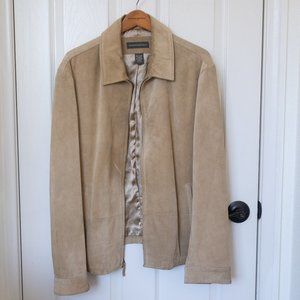 Vintage Banana Republic leather suede jacket size large